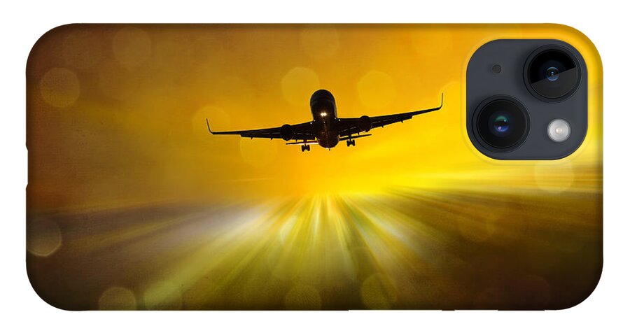 Photographic Art iPhone 14 Case featuring the photograph Morning Flight by Chris Armytage