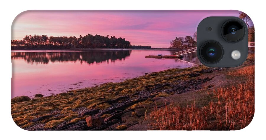 Maine Lobster Boats iPhone 14 Case featuring the photograph Morning In Maine by Tom Singleton