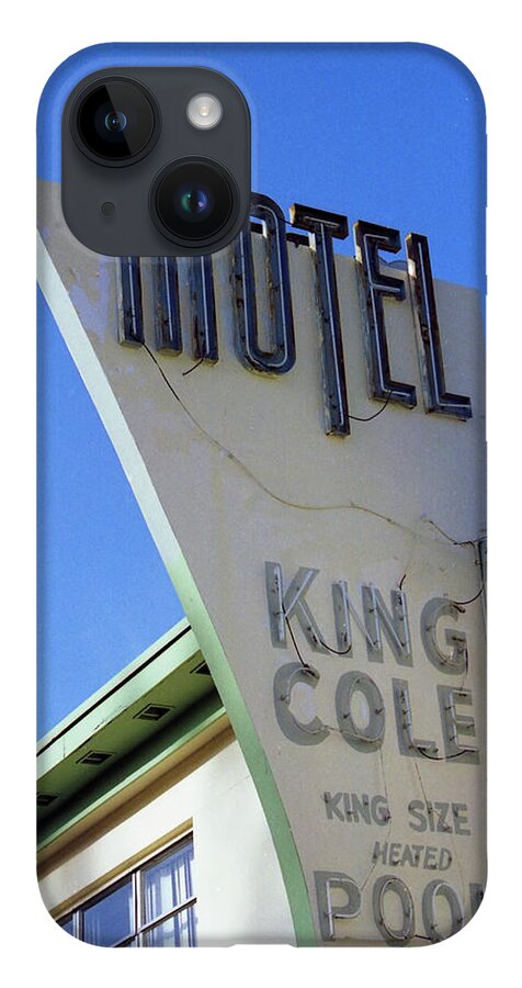 Pool iPhone Case featuring the photograph Motel King Cole by Matthew Bamberg