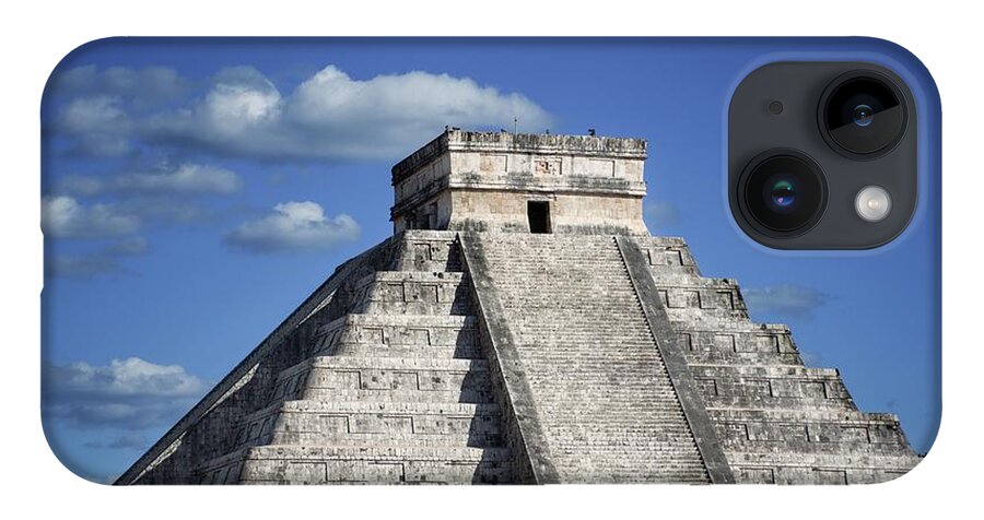 Mexico iPhone 14 Case featuring the photograph Mysterious El Castillo by Robert Grac