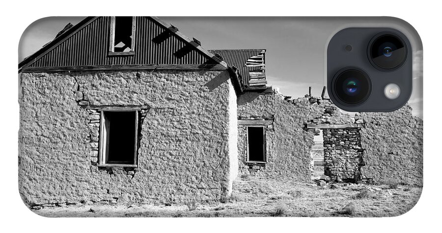 Black And White iPhone Case featuring the photograph Mystery Ranch No. 1 by Brad Hodges