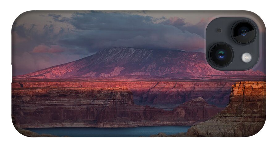 Navajo Mountain iPhone Case featuring the photograph Navajo Mountain by Wesley Aston