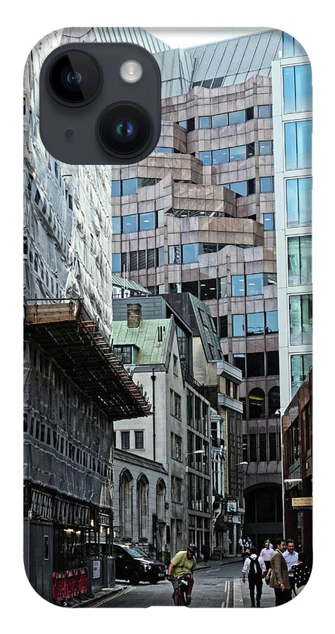 London iPhone 14 Case featuring the photograph Near Tower Hill, London 2017 by Chris Honeyman