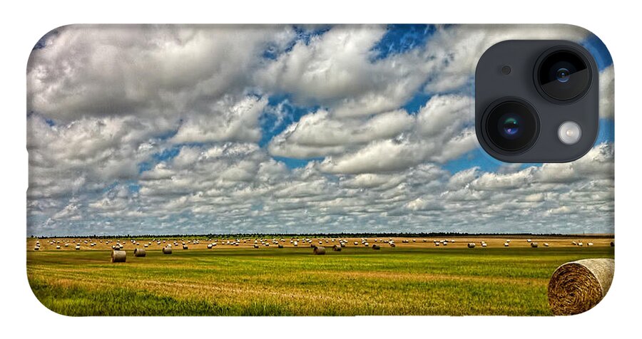 Nebraska iPhone 14 Case featuring the photograph Nebraska Wheat Fields by Ginger Wakem