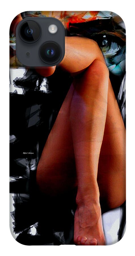 Rafael Salazar iPhone Case featuring the digital art Nice Legs by Rafael Salazar