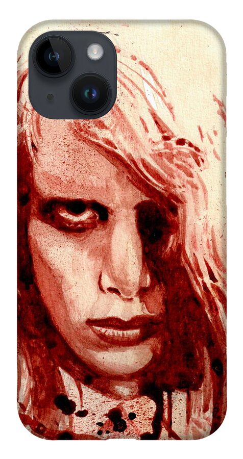 Night Of The Living Dead iPhone 14 Case featuring the painting Night Of The Living Dead by Ryan Almighty