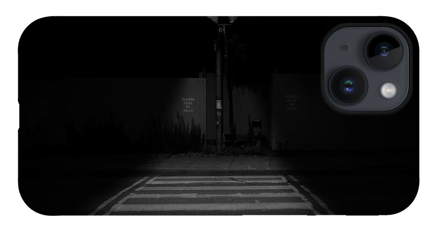 Creepy iPhone 14 Case featuring the photograph Nightwalk by Kreddible Trout