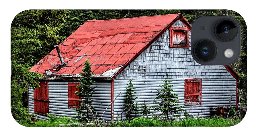 Cabin iPhone 14 Case featuring the photograph No Ones Home by Michael Brungardt