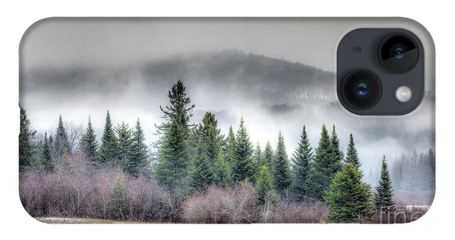 Snow iPhone 14 Case featuring the photograph North Meadow by Rod Best