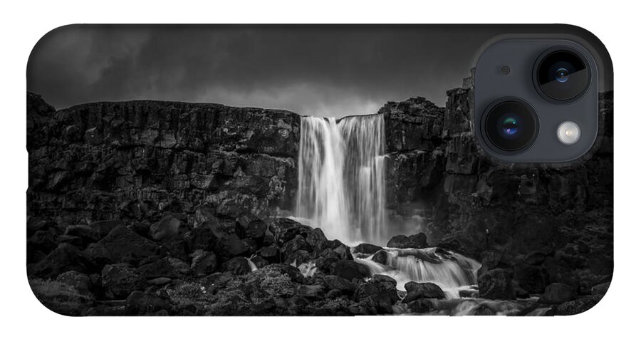 Iceland iPhone Case featuring the photograph Off the Fall by Jon Glaser