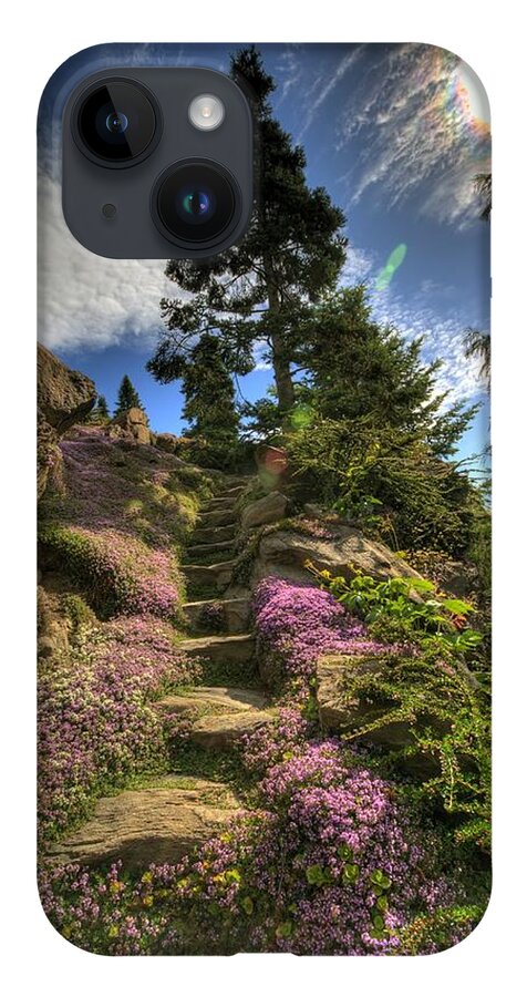 Hdr iPhone 14 Case featuring the photograph Ohme Gardens by Brad Granger