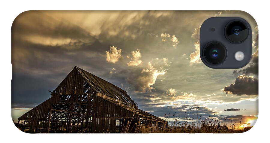 Barn iPhone 14 Case featuring the photograph Old Barn by Wesley Aston