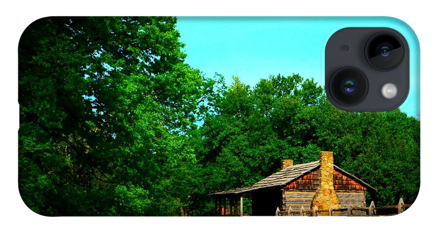 Indiana iPhone 14 Case featuring the photograph Old Homestead in Simpler Times by Stacie Siemsen