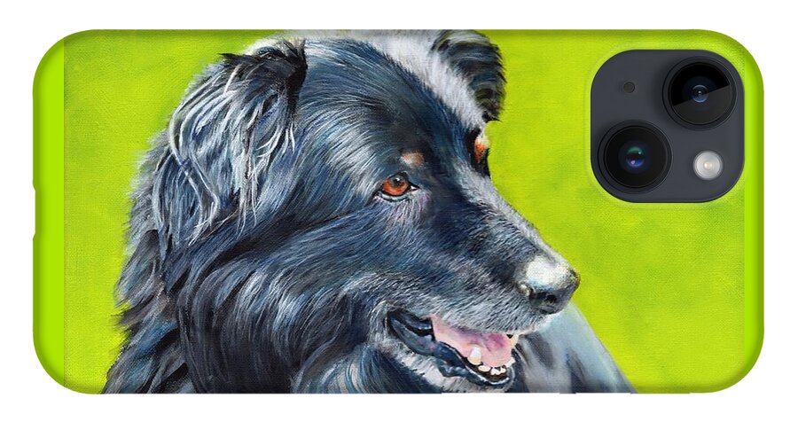 Dog iPhone Case featuring the painting Old Shep by John Neeve