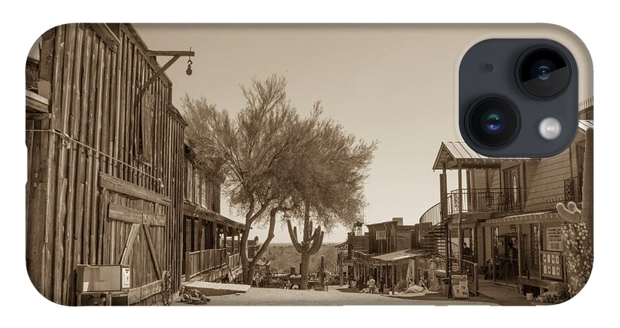 Western iPhone 14 Case featuring the photograph Old West 4 by Darrell Foster