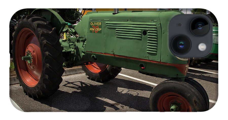 Tractor iPhone 14 Case featuring the photograph Oliver Row Crop 70 by Mike Eingle