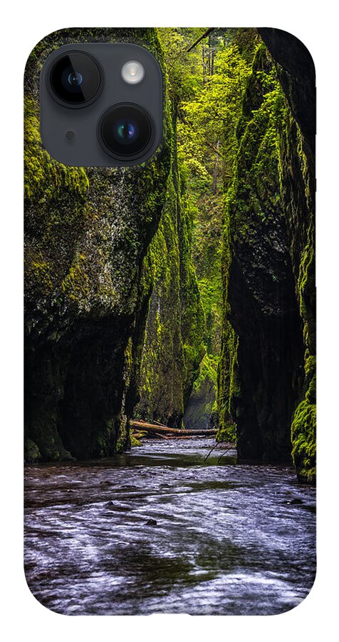 Oneonta Gorge iPhone 14 Case featuring the photograph Oneonta Gorge by Chuck Jason