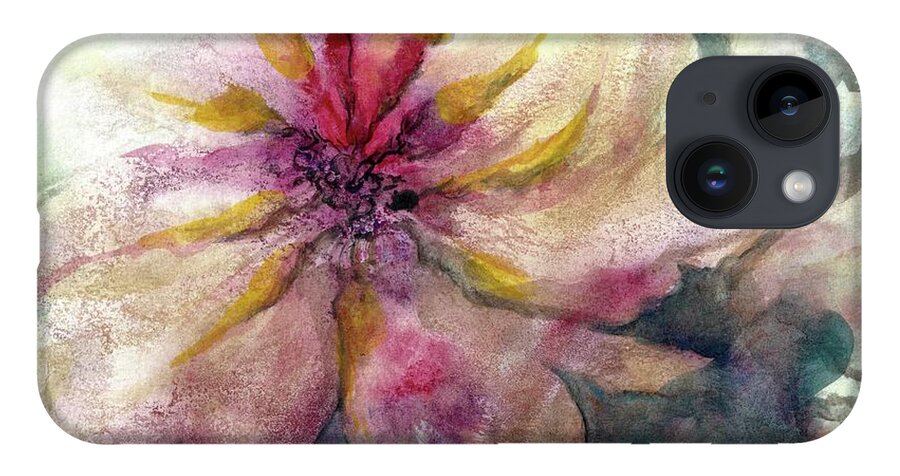 #creativemother iPhone 14 Case featuring the painting OpenStarTop by Francelle Theriot