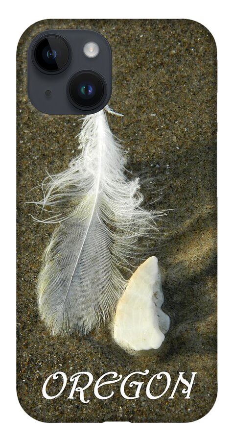 Feathers iPhone 14 Case featuring the photograph Oregon Feather by Gallery Of Hope 