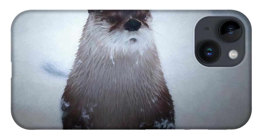 Birds iPhone 14 Case featuring the photograph Otter by Greg Waddell