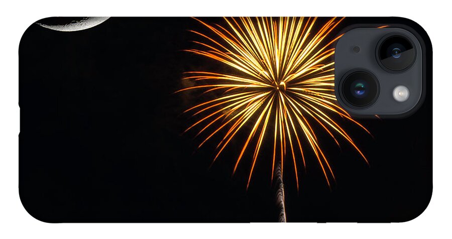 Fireworks iPhone 14 Case featuring the photograph Palmetto Fireworks 2 by David Palmer