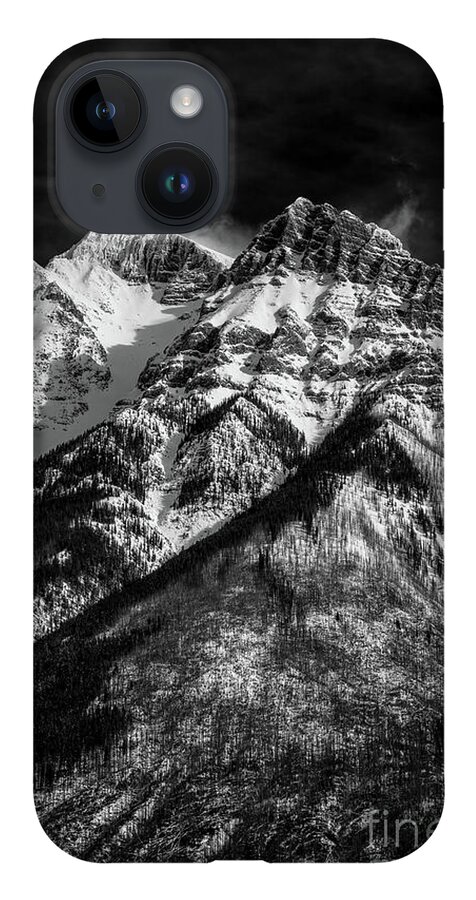 Mountain iPhone 14 Case featuring the photograph Peak overlay by David Hillier