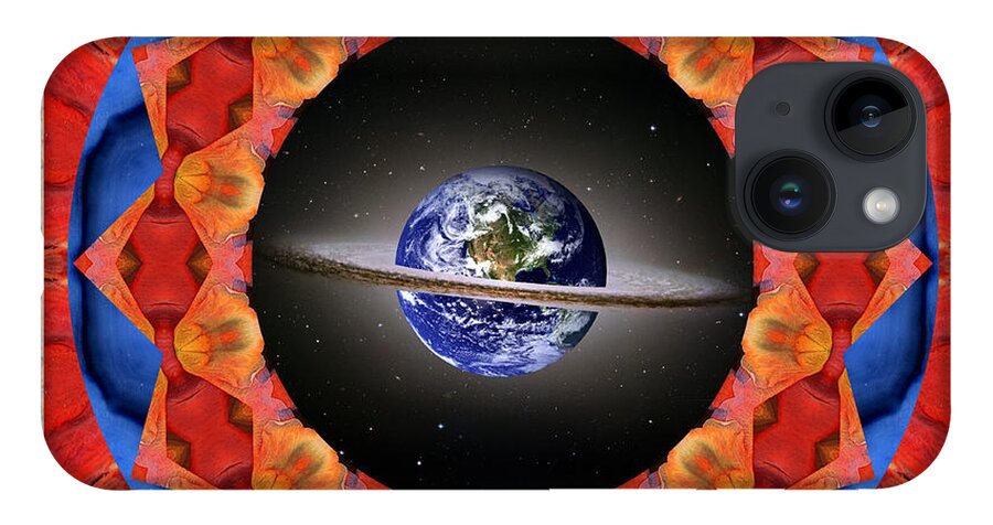 Yoga Art iPhone Case featuring the photograph Planet Shift by Bell And Todd