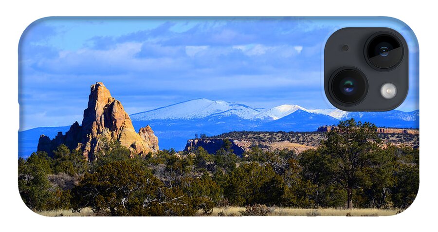 Southwest Landscape iPhone Case featuring the photograph Point with a view by Robert WK Clark