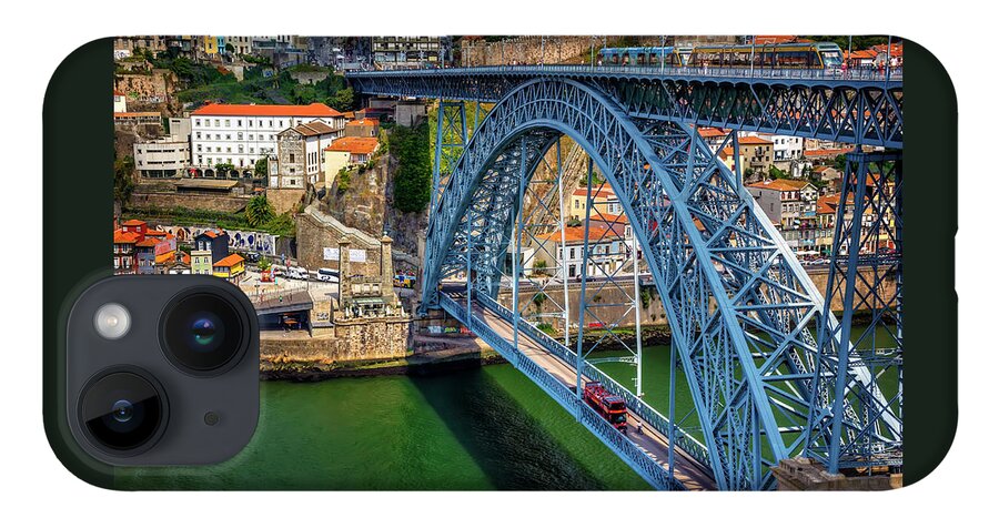 Porto iPhone 14 Case featuring the photograph Ponte Luis Porto Portugal by Carol Japp