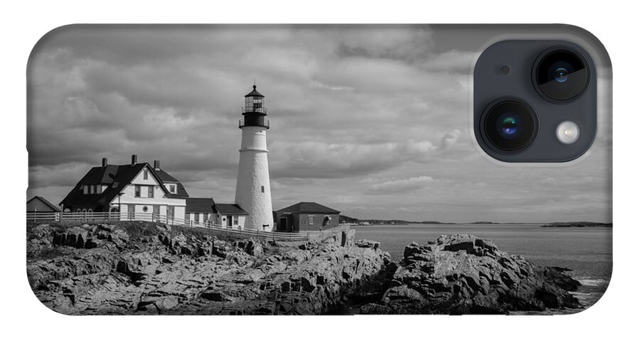 Portland Head Light iPhone 14 Case featuring the photograph Portland Head Light by Kirkodd Photography Of New England