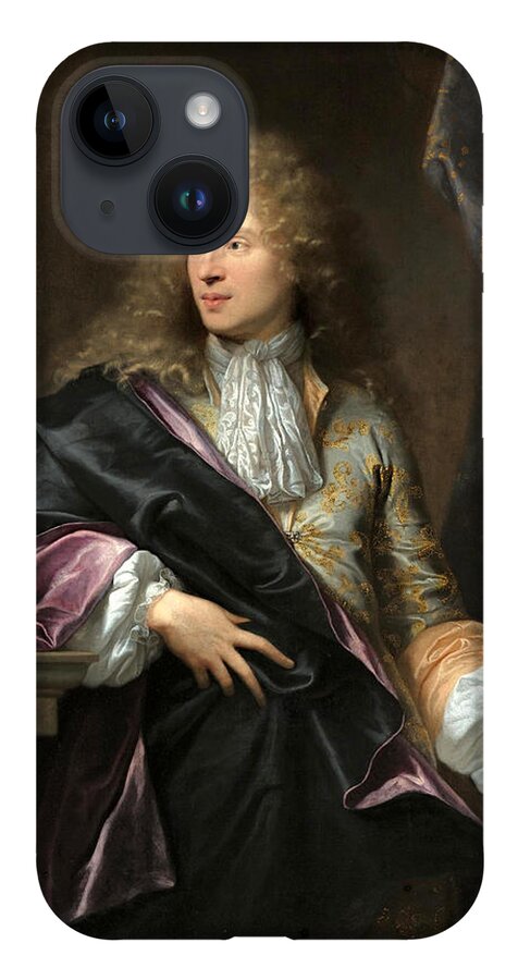 Hyacinthe Rigaud iPhone Case featuring the painting Portrait of Pierre-Vincent Bertin by Hyacinthe Rigaud