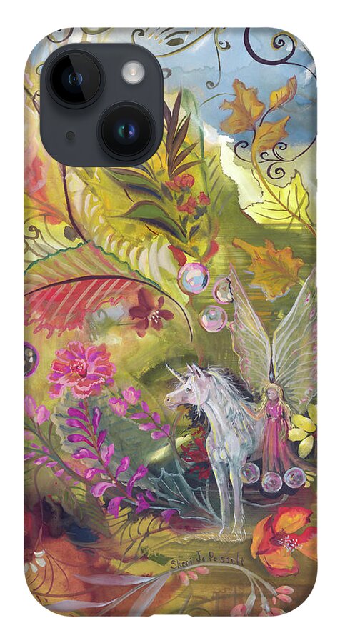 Possession iPhone 14 Case featuring the painting Possession by Sheri Jo Posselt