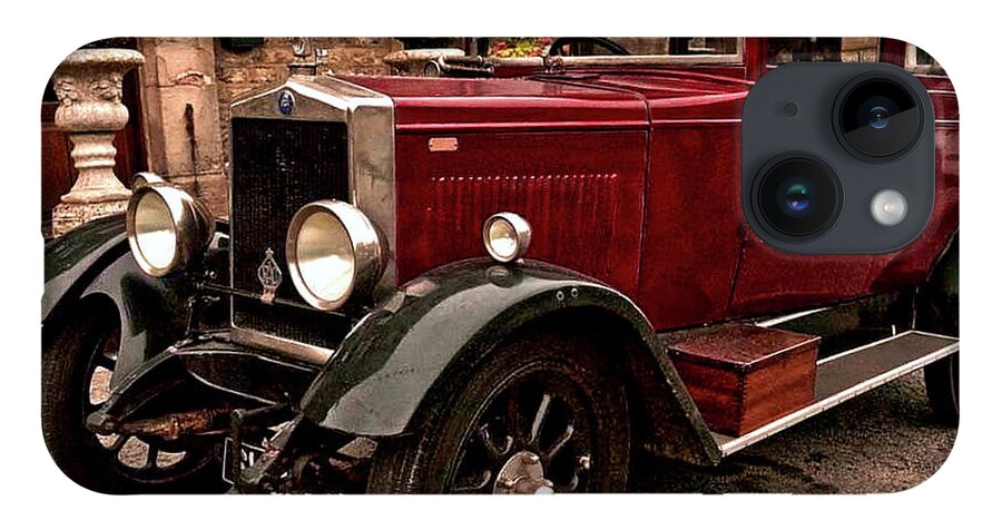 Vehicles iPhone 14 Case featuring the photograph Pre War Vauxhall by Richard Denyer
