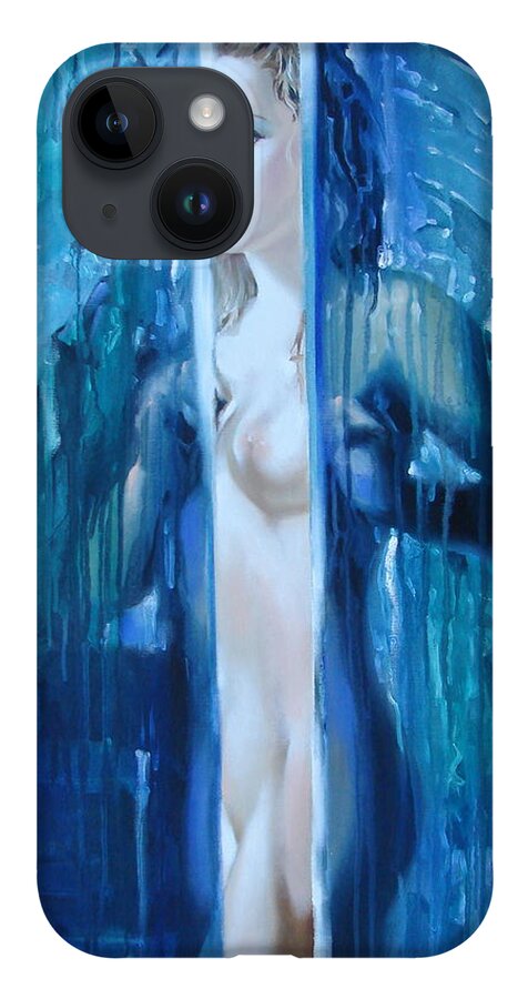 Ignatenko iPhone Case featuring the painting Presence by Sergey Ignatenko
