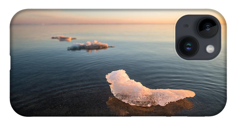 Presque Isle iPhone 14 Case featuring the photograph Presque Isle Ice by Matt Hammerstein