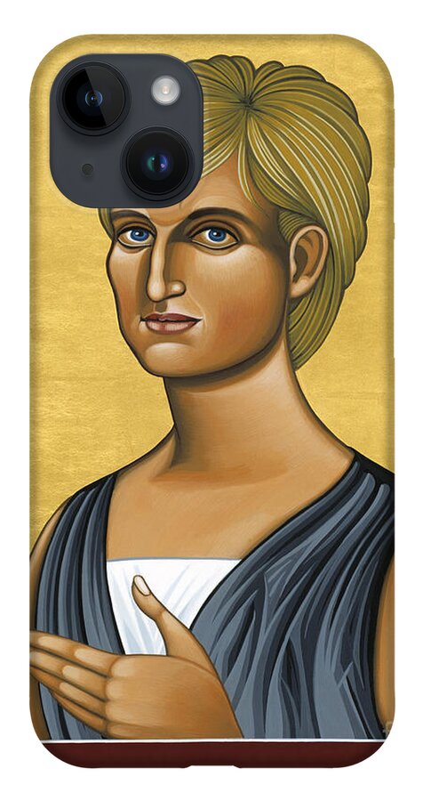 Princess Diana iPhone 14 Case featuring the painting Princess Diana 078 by William Hart McNichols
