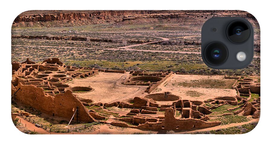 Bueblo Bonito iPhone Case featuring the photograph Pueblo Bonito Canyon by Adam Jewell