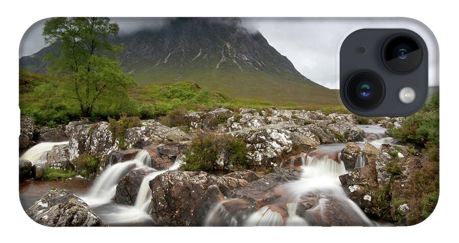 Rannoch Moore iPhone 14 Case featuring the photograph Rannoch Moor Landscape Glencoe Landscape by Michalakis Ppalis