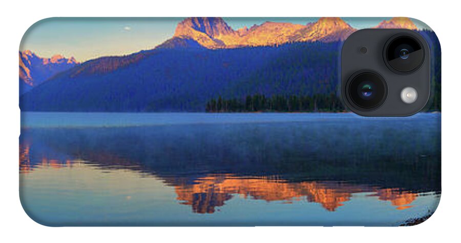 Redfish Lake iPhone 14 Case featuring the photograph Redfish Lake Dawn by Greg Norrell