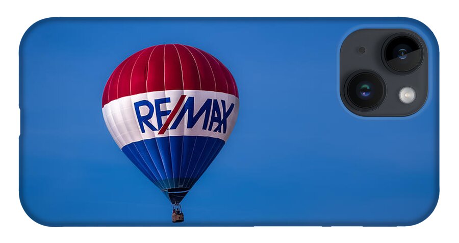 Art iPhone 14 Case featuring the photograph Remax Hot Air Balloon by Ron Pate