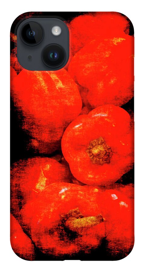 Renaissance iPhone 14 Case featuring the photograph Renaissance Red Peppers by Jennifer Wright