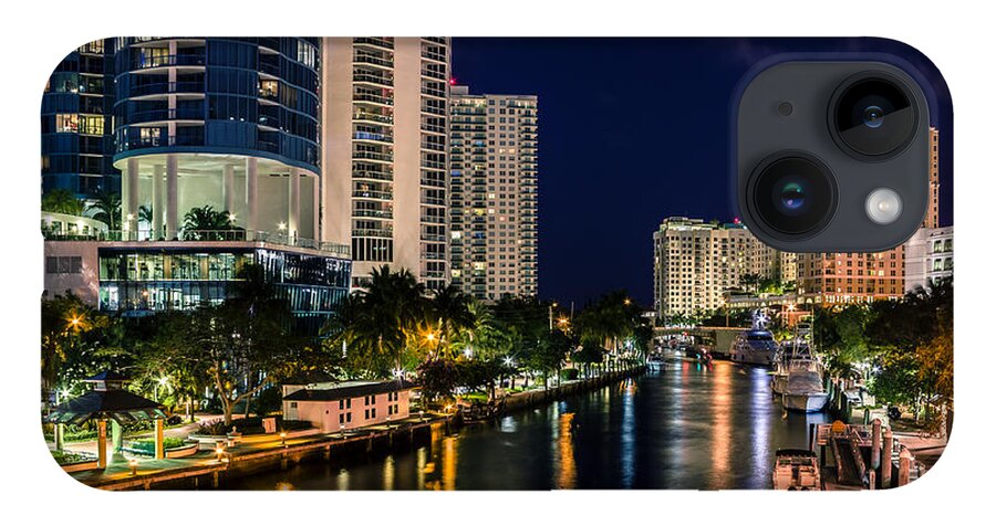 American iPhone Case featuring the photograph Riverwalk Park in Fort Lauderdale FL by Traveler's Pics
