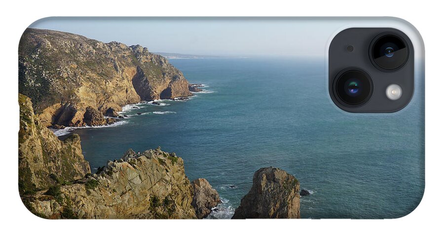 Cabo Da Roca iPhone 14 Case featuring the photograph Rocks near to Cabo da Roca by Piotr Dulski