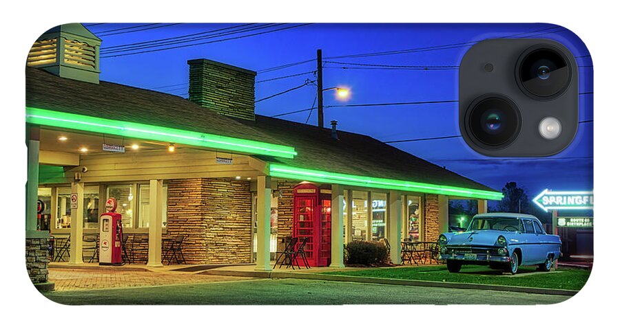 Route 66 iPhone 14 Case featuring the photograph Route 66 Best Western by Phil Spitze
