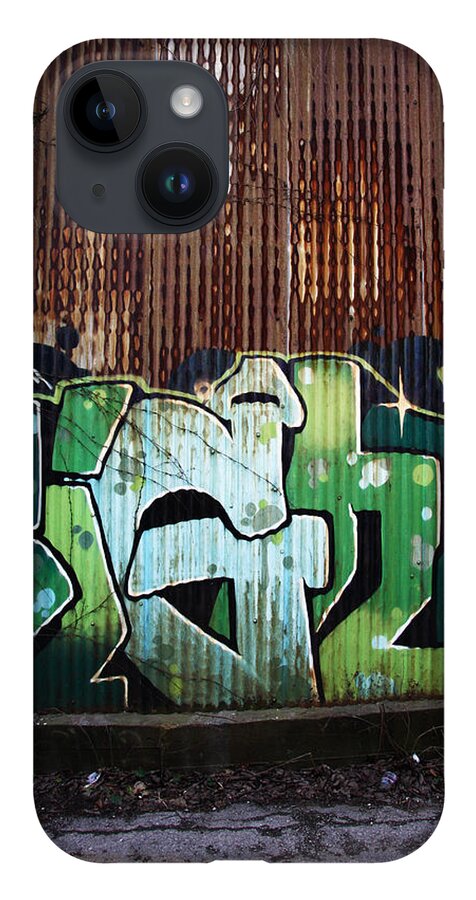 Emerald iPhone Case featuring the photograph Rust And Emeralds by Kreddible Trout