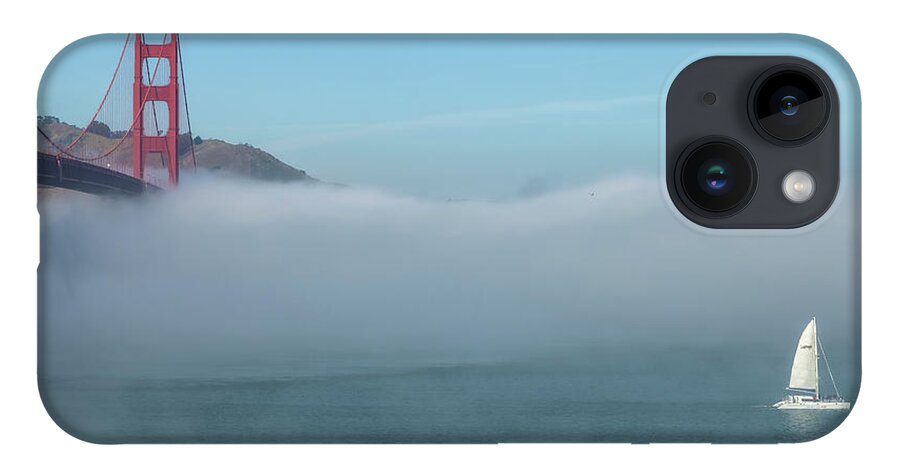 Golden Gate Bridge iPhone 14 Case featuring the photograph San Francisco Bay by Jonathan Nguyen