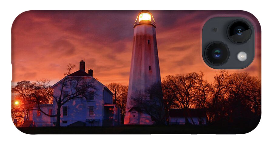 Sandy Hook Lighthouse iPhone 14 Case featuring the photograph Sandy Hook Lighthouse by Raymond Salani III