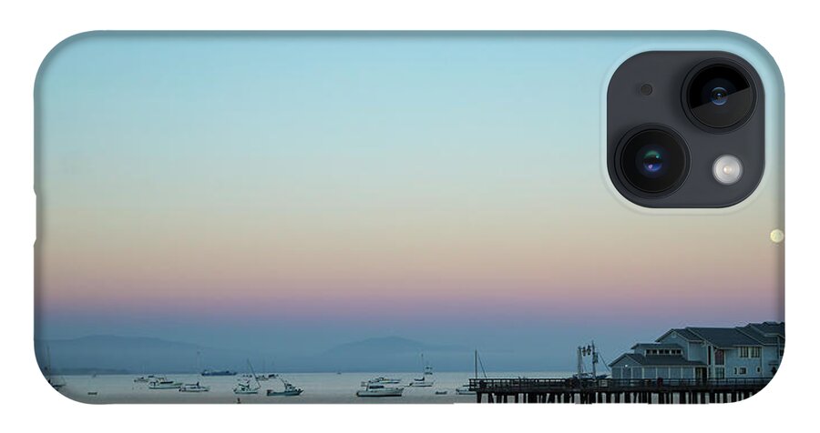 Santa Barbara iPhone 14 Case featuring the photograph Santa Barbara pier at dusk by Andy Myatt