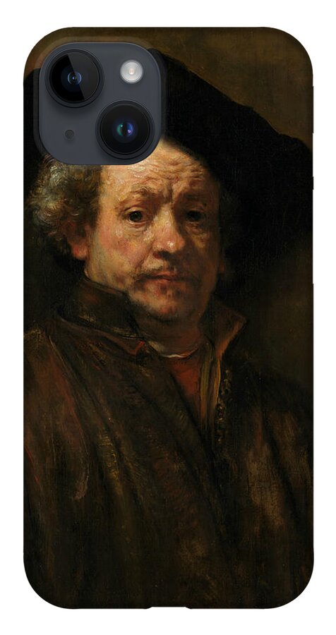 Rembrandt iPhone 14 Case featuring the painting Self-Portrait, 1660 by Rembrandt