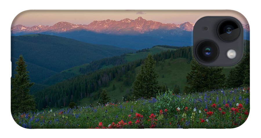 Shrine Mountain iPhone 14 Case featuring the photograph Shrine Mountain by Aaron Spong